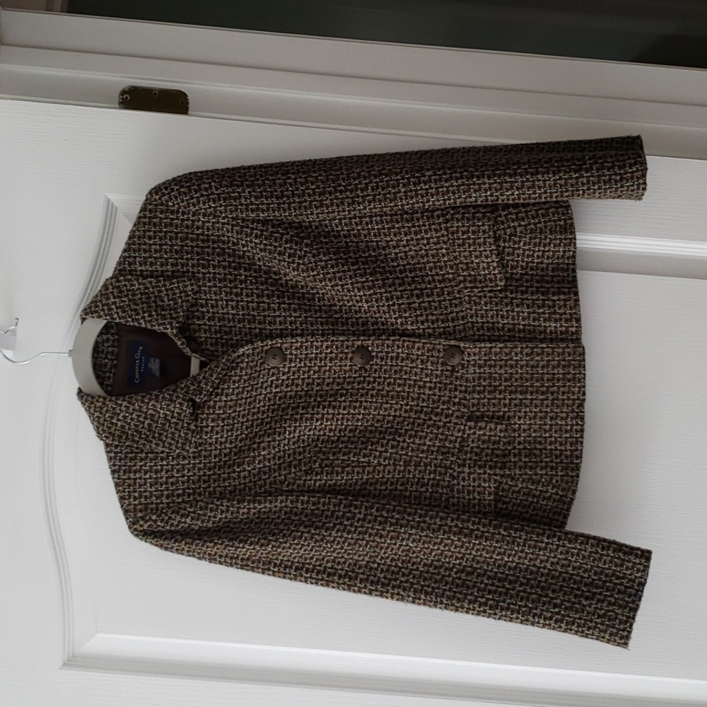 Charter Club Tweed Jacket 8P.